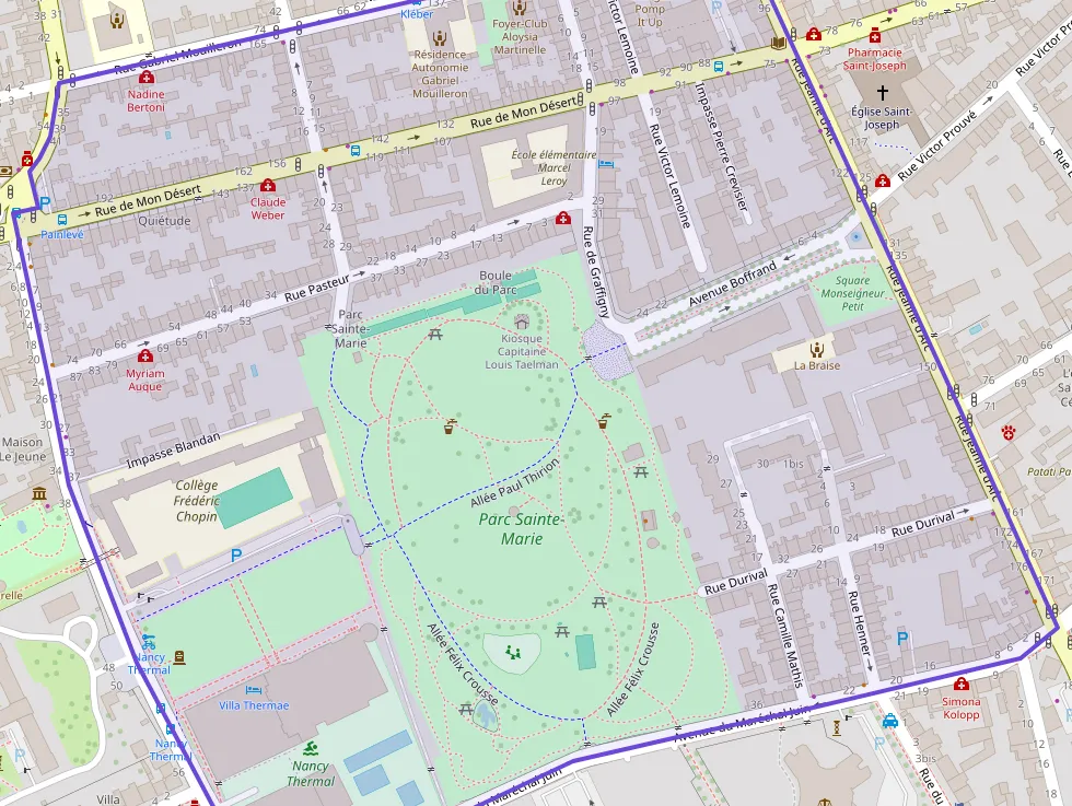 Appartement 72 m² quatre pièces à vendre à Nancy