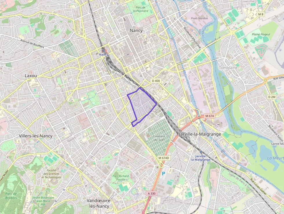 Appartement 77 m² quatre pièces à vendre à Nancy