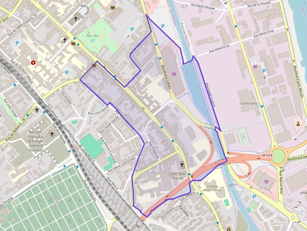 Appartement 72 m² une piece à vendre à Nancy