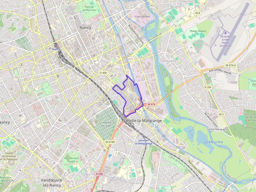 Appartement 47 m² deux pieces à vendre à Nancy