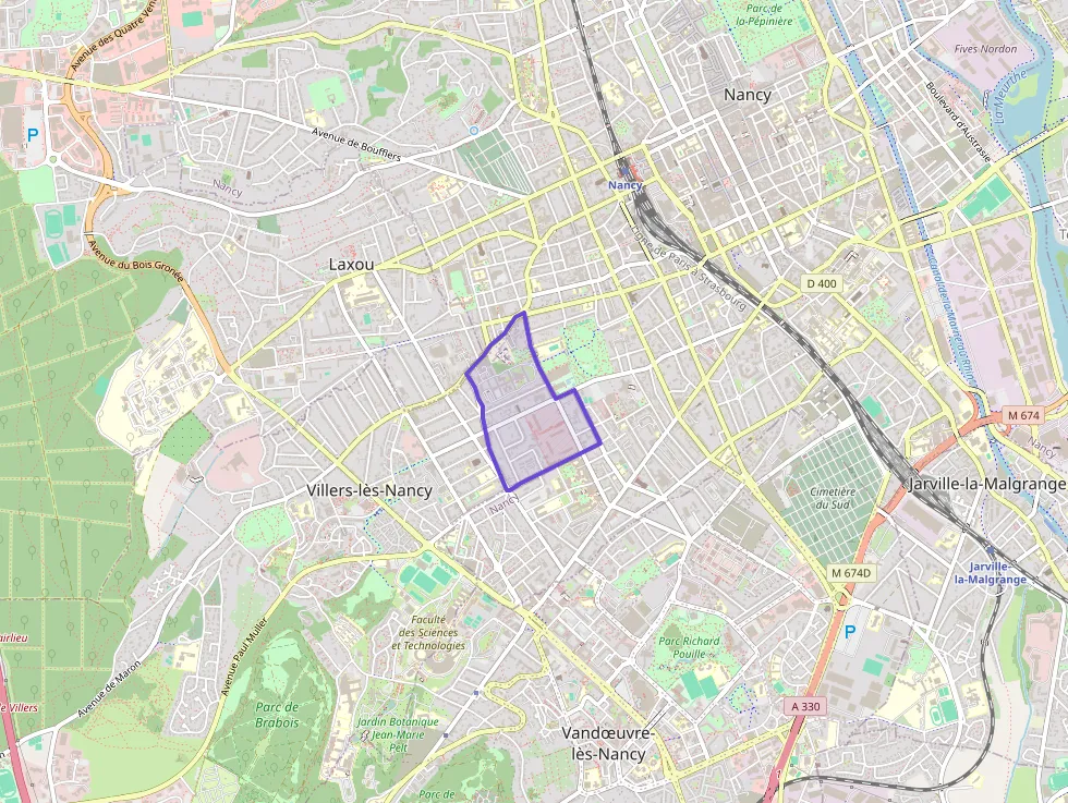 Appartement 78 m² quatre pièces à vendre à Nancy