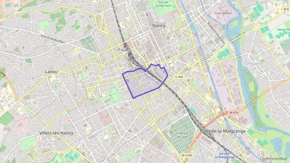 Appartement 47 m² deux pieces à vendre à Nancy