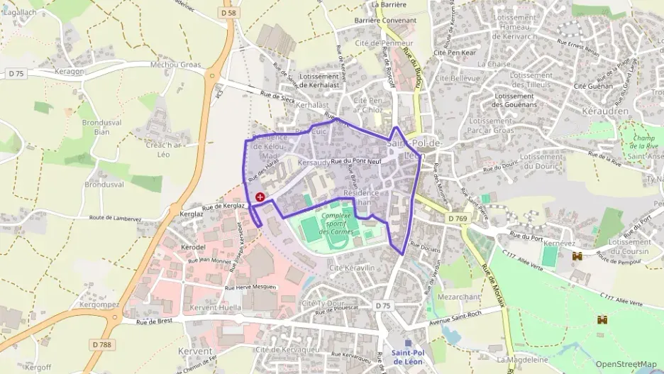 Appartement 72 m² cinq pièces à vendre à Saint-Pol-de-Léon Appartement 72 m² cinq pièces à vendre à Saint-Pol-de-Léon