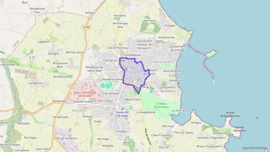 Appartement 66 m² deux pieces à vendre à Saint-Pol-de-Léon Appartement 66 m² deux pieces à vendre à Saint-Pol-de-Léon