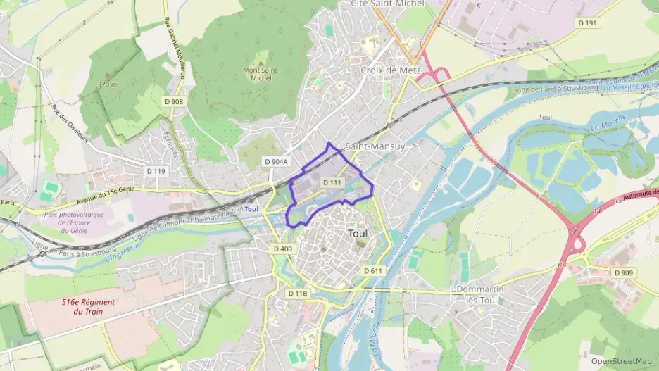 Appartement 76 m² quatre pièces à vendre à Toul Appartement 76 m² quatre pièces à vendre à Toul