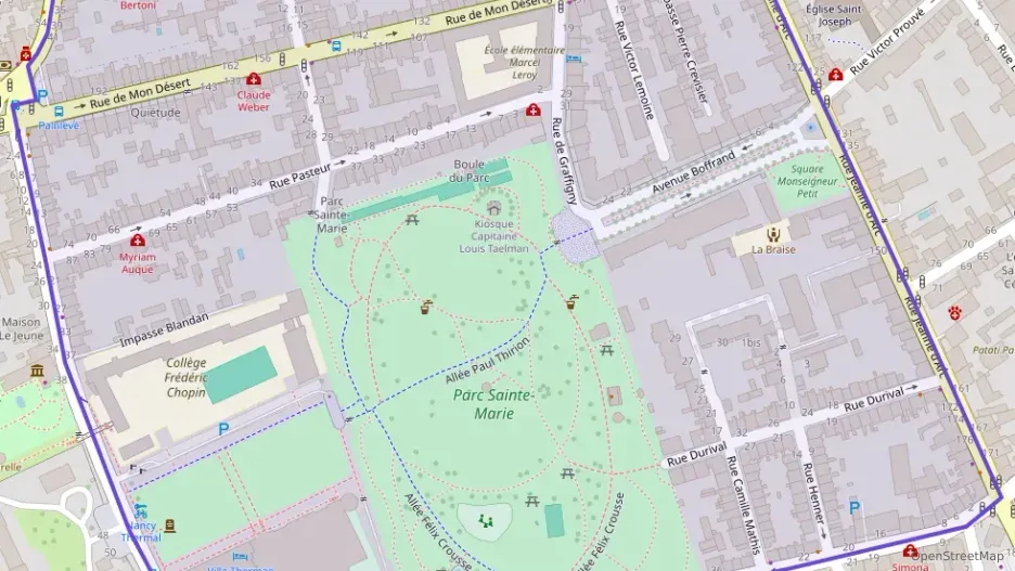 Appartement 39 m² une piece à vendre à Nancy Appartement 39 m² une piece à vendre à Nancy