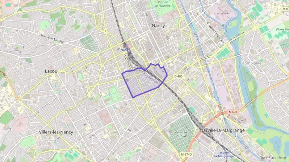 Appartement 21 m² une piece à vendre à Nancy