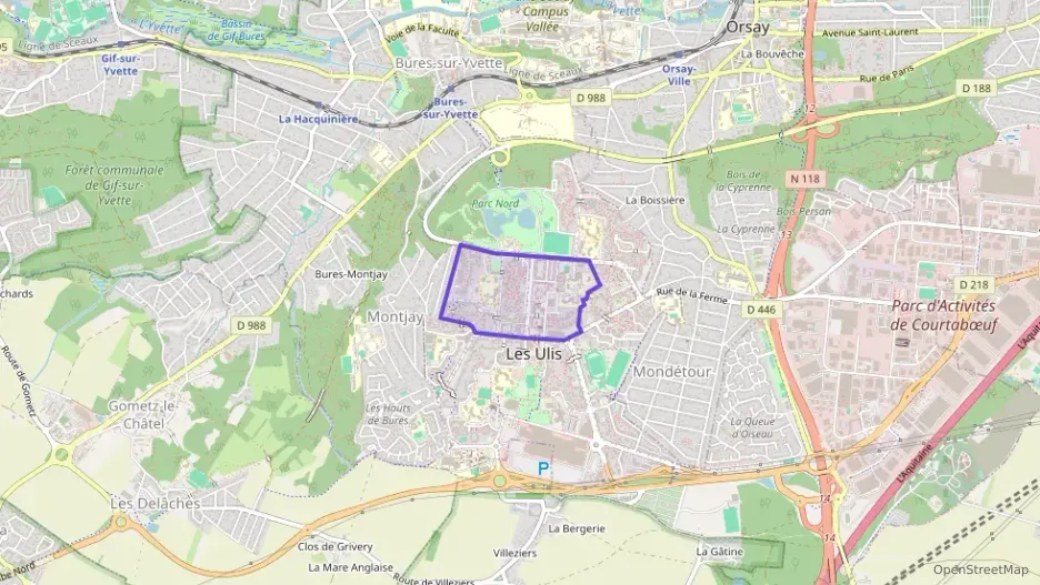 Appartement 39 m² une piece à vendre à Les Ulis