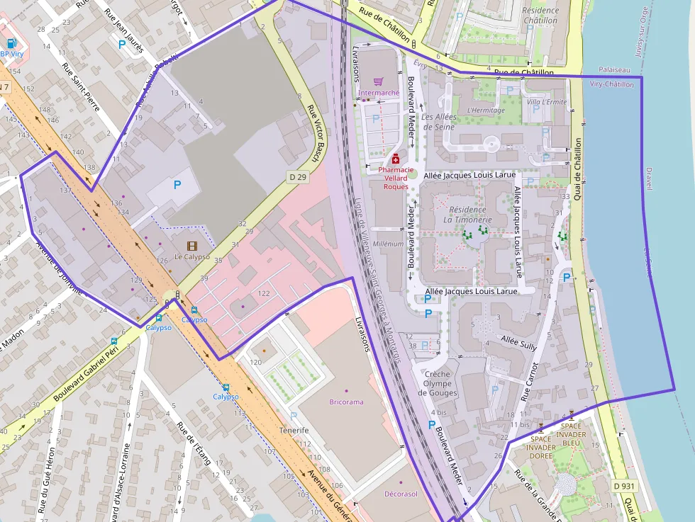 Appartement 68 m² trois pièces à vendre à Viry-Châtillon