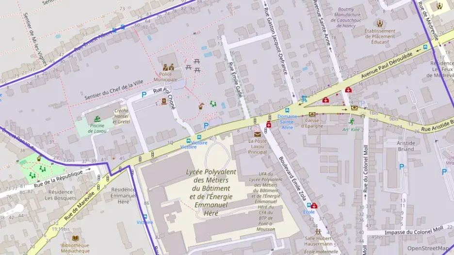 Appartement 90 m² quatre pièces à vendre à Laxou