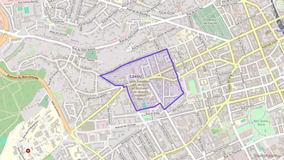 Appartement 90 m² quatre pièces à vendre à Laxou