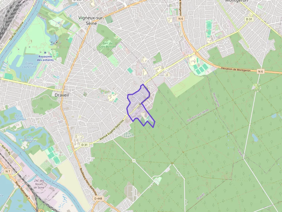 Appartement 43 m² deux pieces à vendre à Draveil