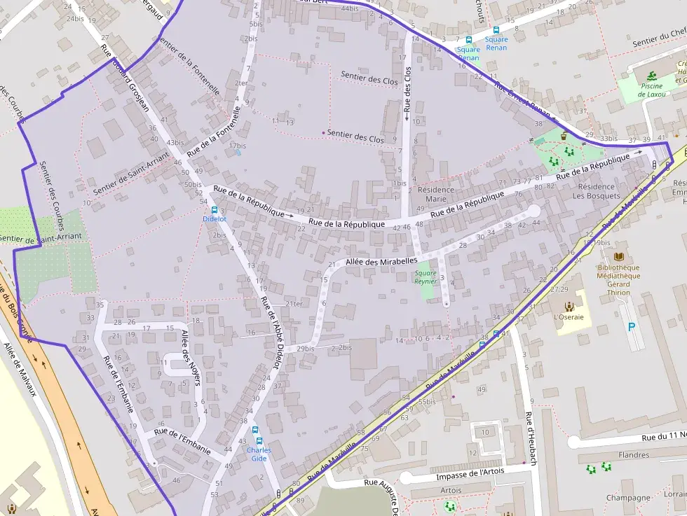 Appartement 87 m² quatre pièces à vendre à Laxou