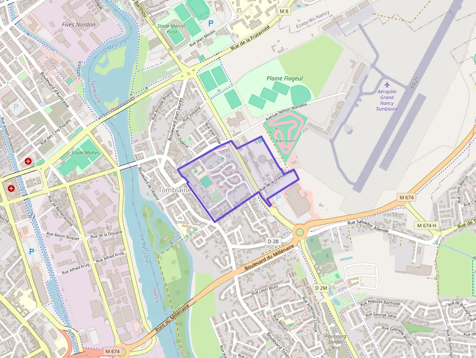 Appartement 86 m² quatre pièces à vendre à Tomblaine