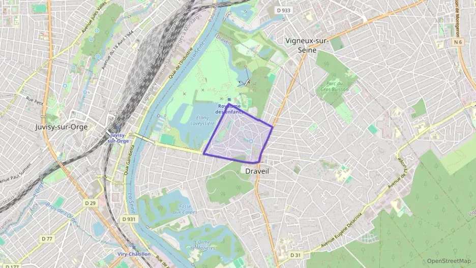Appartement 59 m² deux pieces à vendre à Draveil