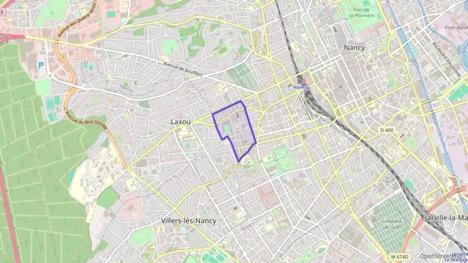 Appartement 49 m² trois pièces à vendre à Nancy