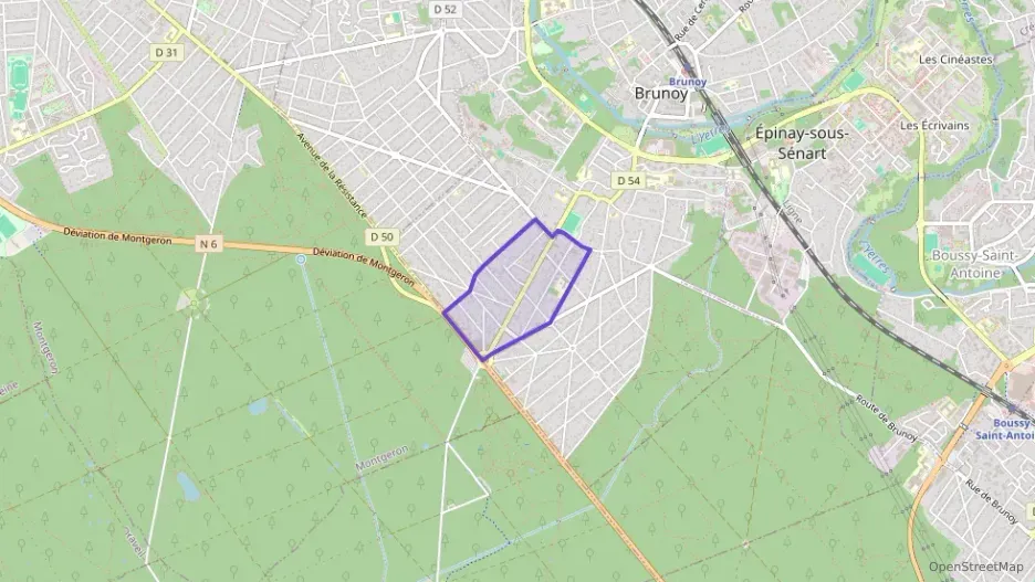 Appartement 62 m² trois pièces à vendre à Brunoy