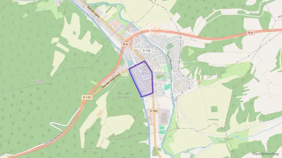 Appartement 73 m² quatre pièces à vendre à Ligny-en-Barrois