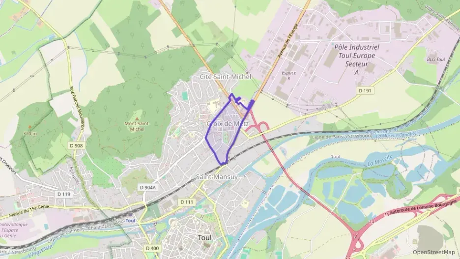 Appartement 110 m² quatre pièces à vendre à Toul Appartement 110 m² quatre pièces à vendre à Toul