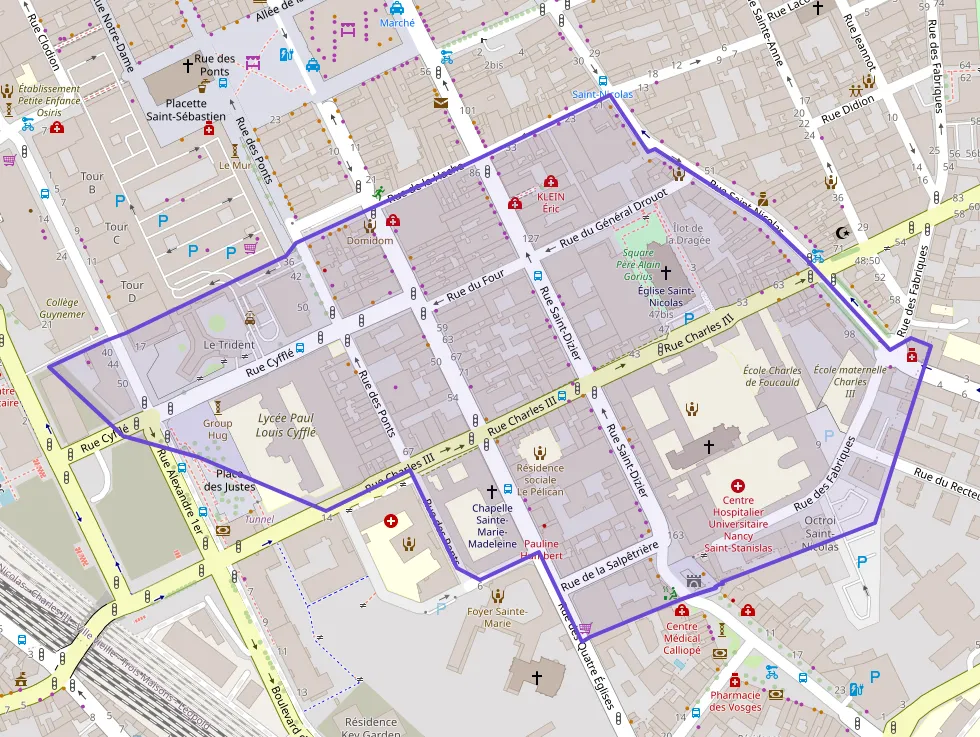 Appartement 37 m² une piece à vendre à Nancy