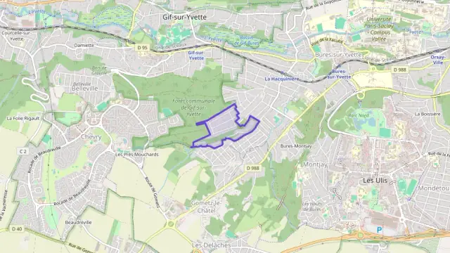 Appartement 87 m² quatre pièces à vendre à Gif-sur-Yvette