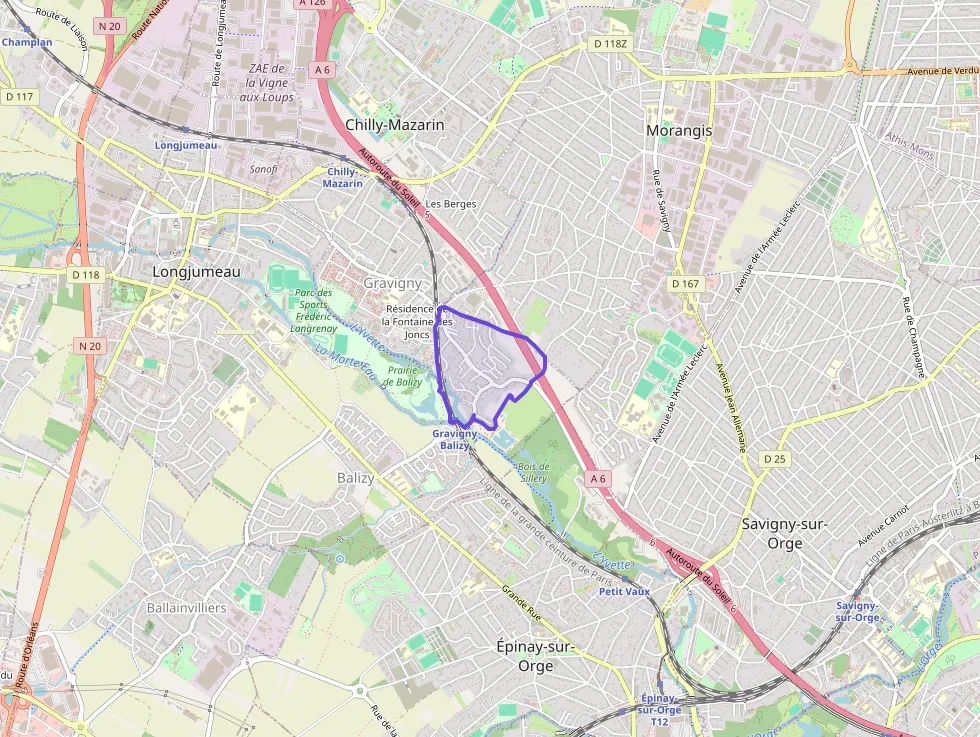 Appartement 57 m² trois pièces à vendre à Longjumeau