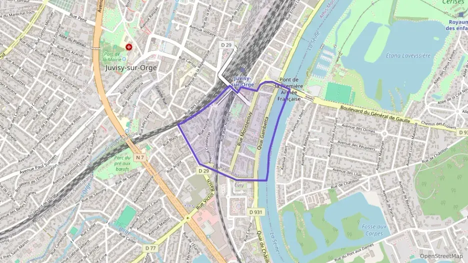 Appartement 83 m² quatre pièces à vendre à Juvisy-sur-Orge