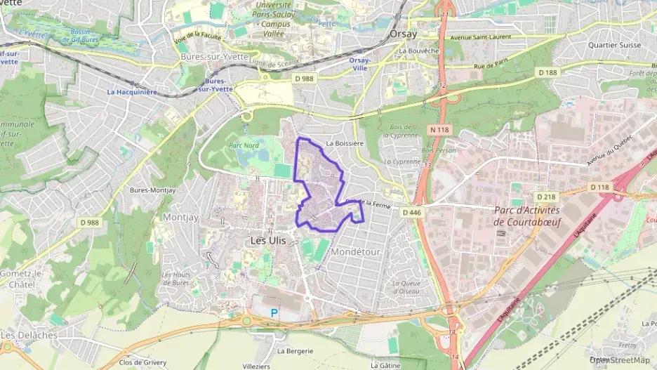Appartement 80 m² quatre pièces à vendre à Les Ulis