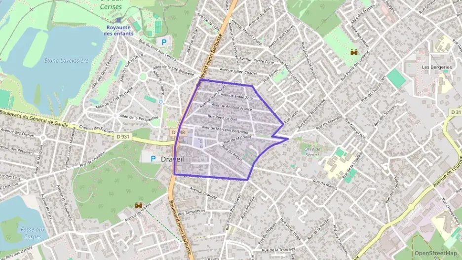 Appartement 61 m² trois pièces à vendre à Draveil