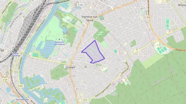 Appartement 84 m² quatre pièces à vendre à Draveil