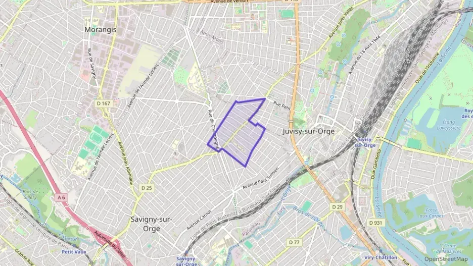 Appartement 39 m² deux pieces à vendre à Savigny-sur-Orge
