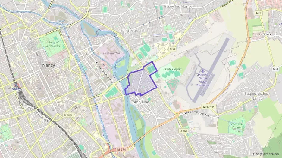 Appartement 75 m² quatre pièces à vendre à Tomblaine