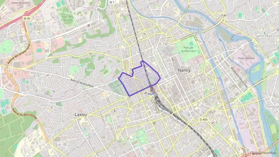 Appartement 86 m² quatre pièces à vendre à Nancy