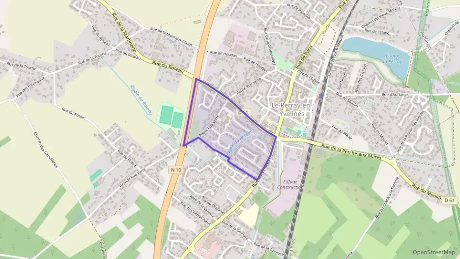 Appartement 60 m² trois pièces à vendre à Le Perray-en-Yvelines