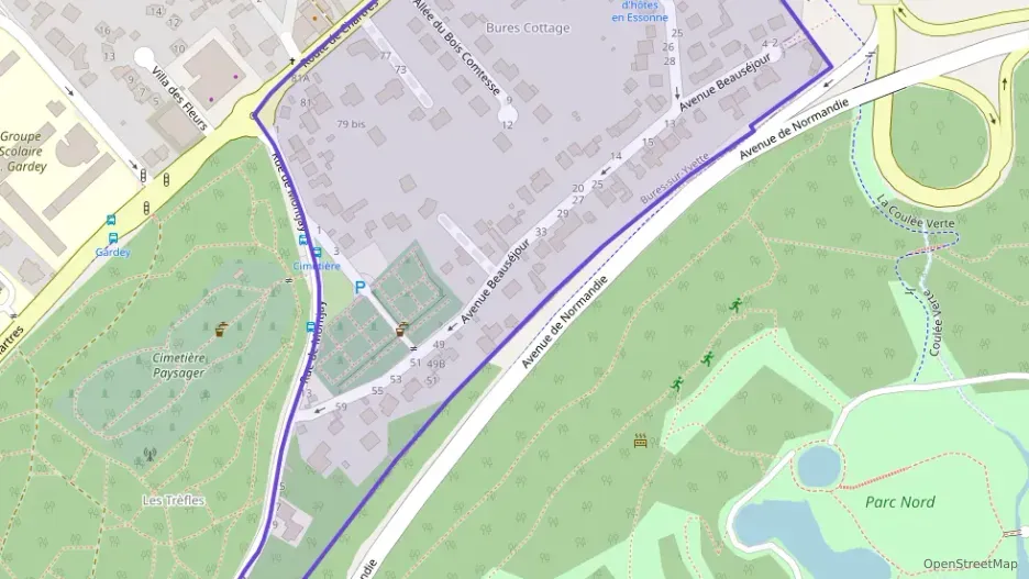 Appartement 75 m² quatre pièces à vendre à Bures-sur-Yvette Appartement 75 m² quatre pièces à vendre à Bures-sur-Yvette