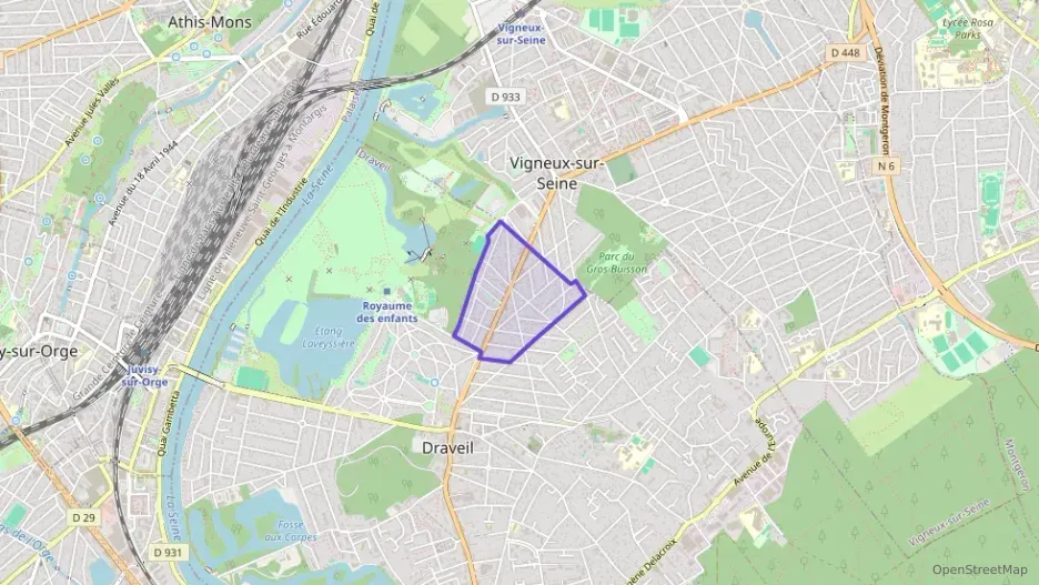 Appartement 33 m² une piece à vendre à Draveil