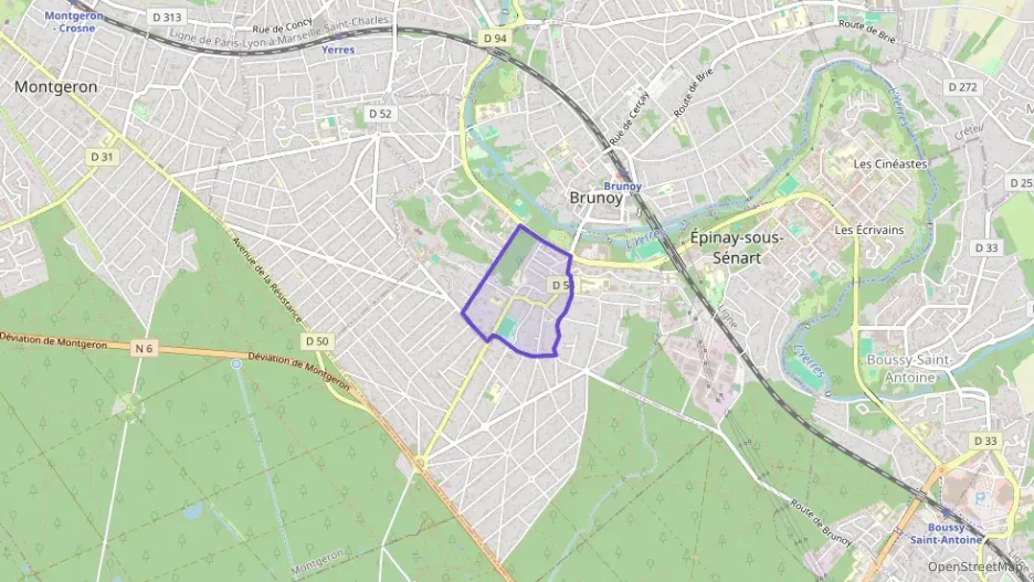 Appartement 93 m² cinq pièces à vendre à Brunoy Appartement 93 m² cinq pièces à vendre à Brunoy