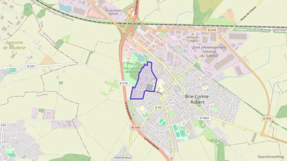 Appartement 39 m² deux pieces à vendre à Brie-Comte-Robert