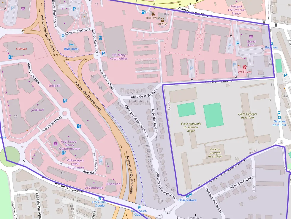 Appartement 39 m² deux pieces à vendre à Laxou