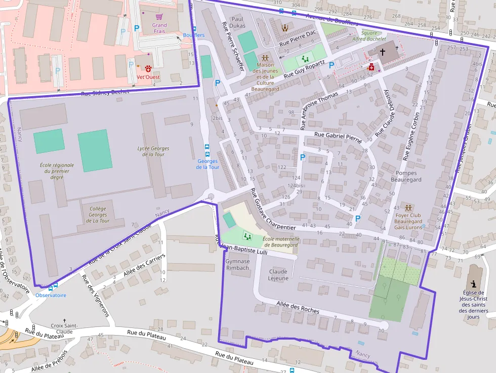 Appartement 71 m² quatre pièces à vendre à Nancy