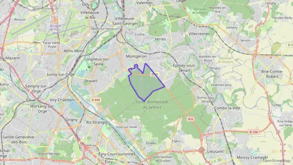 Appartement 93 m² quatre pièces à vendre à Montgeron