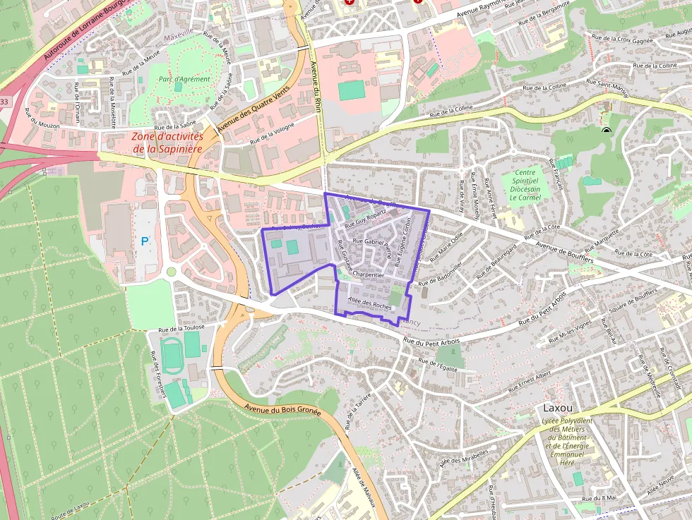 Appartement 73 m² quatre pièces à vendre à Nancy