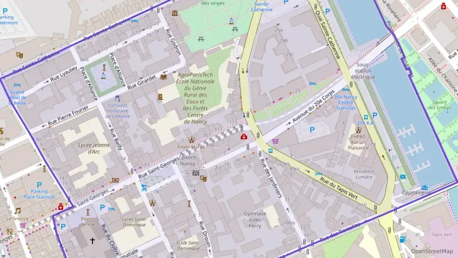 Appartement 114 m² quatre pièces à vendre à Nancy