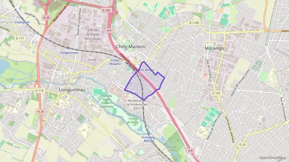 Appartement 52 m² deux pieces à vendre à Chilly-Mazarin Appartement 52 m² deux pieces à vendre à Chilly-Mazarin