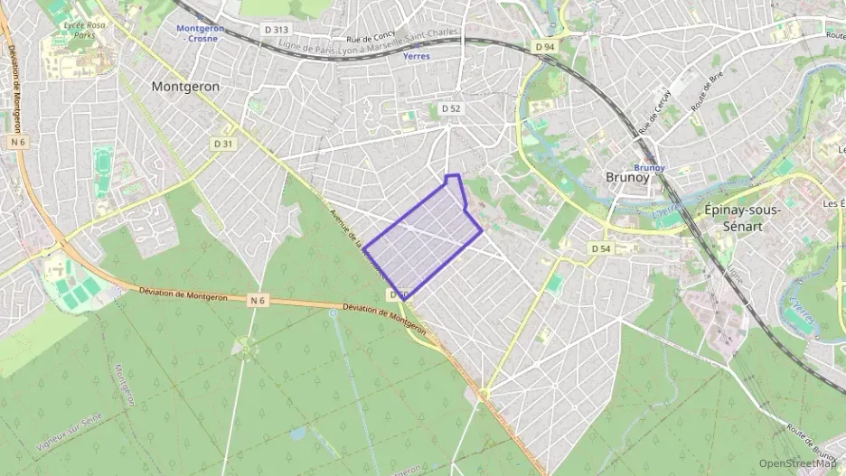 Appartement 51 m² trois pièces à vendre à Yerres Appartement 51 m² trois pièces à vendre à Yerres