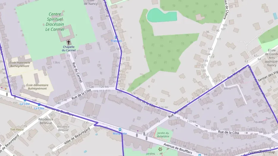 Appartement 61 m² deux pieces à vendre à Nancy