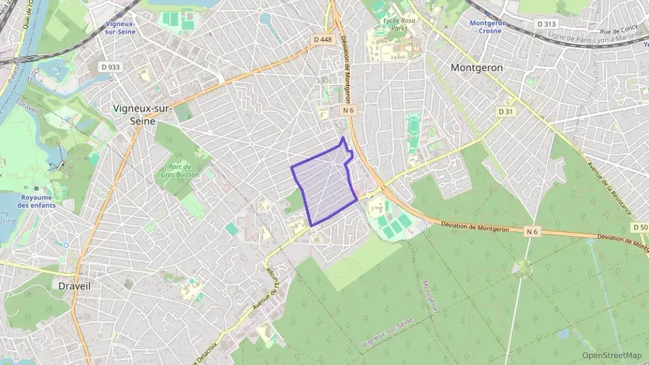 Appartement 52 m² trois pièces à vendre à Vigneux-sur-Seine
