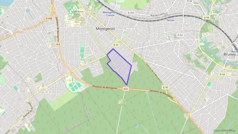 Appartement 74 m² trois pièces à vendre à Montgeron