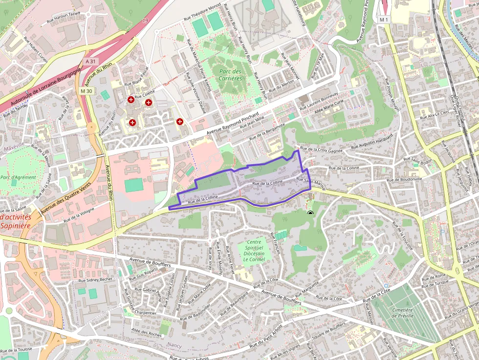 Appartement 42 m² deux pieces à vendre à Nancy