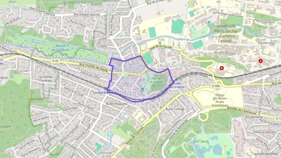 Appartement 97 m² quatre pièces à vendre à Bures-sur-Yvette